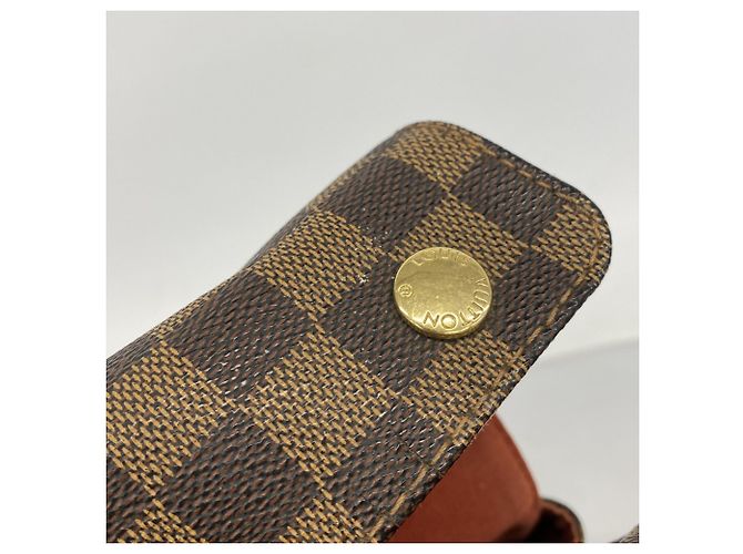 Borsa a Spalla Louis Vuitton Damier Naviglio N45255 in Ebano Damier ebene - vista 9