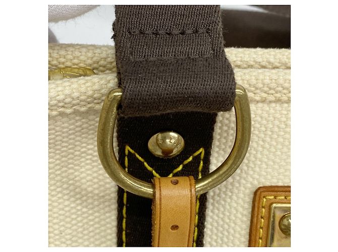 Borsa Louis Vuitton Antigua Cabas PM Crudo - vista 11