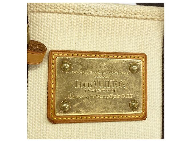 Borsa Louis Vuitton Antigua Cabas PM Crudo - vista 7