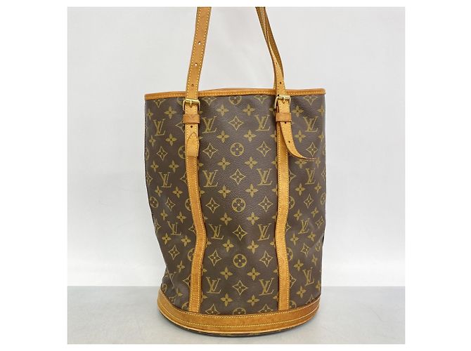 Borsa Tote Bucket GM Monogram Louis Vuitton Marrone - vista 12