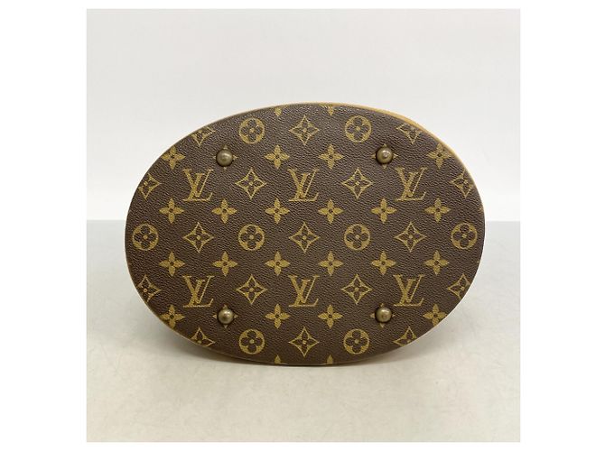 Borsa Tote Bucket GM Monogram Louis Vuitton Marrone - vista 3