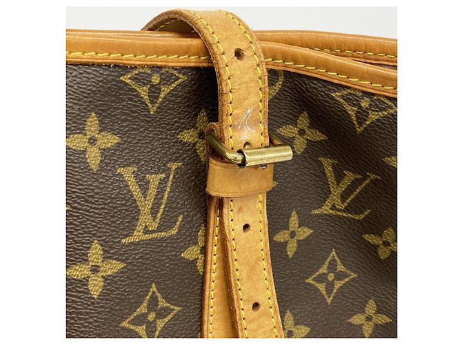 Borsa Tote Bucket GM Monogram Louis Vuitton Marrone - vista 9