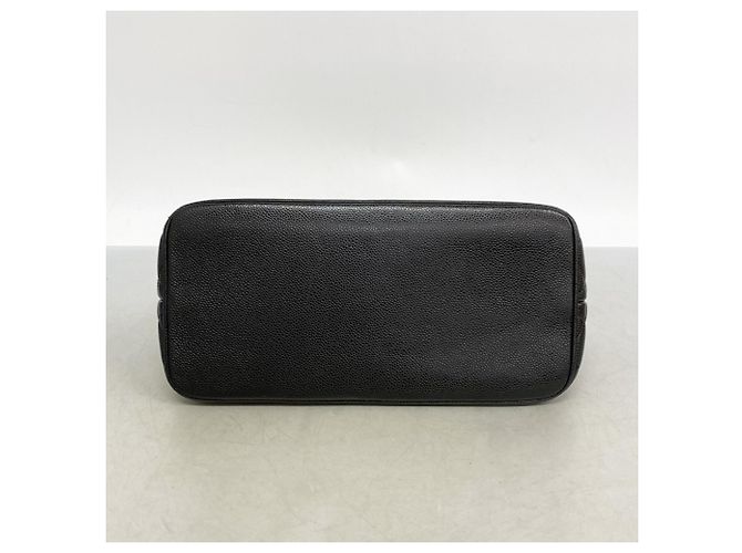 Timeless Bolsa tote de couro de bezerro texturizado preto Chanel - vista 3