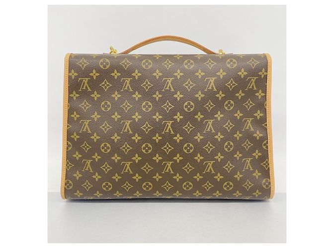 Borsa Beverly Monogram Louis Vuitton M51120 Marrone - vista 12