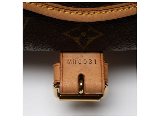 Louis Vuitton Vintage Monogramm Canvas Saumur 35 Umhängetasche Braun - Ansicht 6