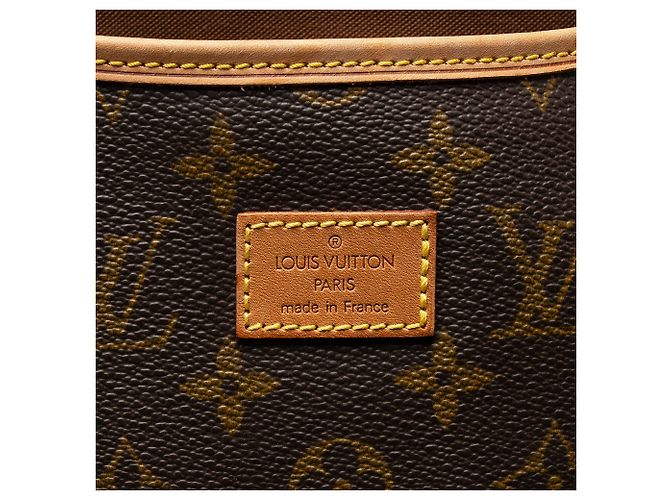 Louis Vuitton Vintage Monogramm Canvas Saumur 35 Umhängetasche Braun - Ansicht 9