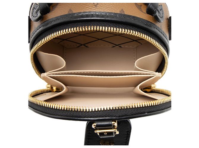 Mini Schultertasche Boite Chapeau Reverse Monogram Louis Vuitton Schwarz - Ansicht 6