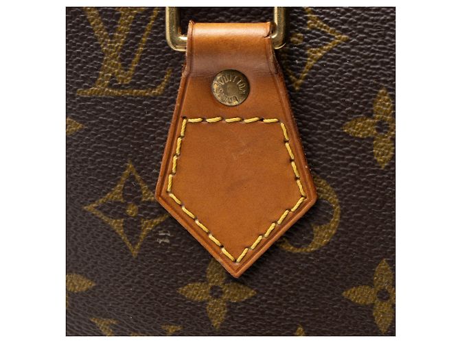 Louis Vuitton Vintage Monogramm Canvas Alma PM Handtasche Braun - Ansicht 10
