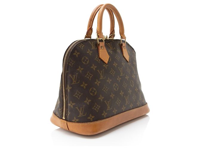 Louis Vuitton Vintage Monogramm Canvas Alma PM Handtasche Braun - Ansicht 2