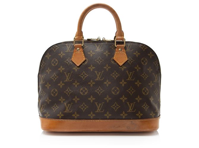 Louis Vuitton Vintage Monogramm Canvas Alma PM Handtasche Braun - Ansicht 3