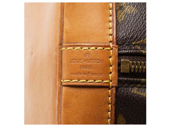 Louis Vuitton Vintage Monogramm Canvas Alma PM Handtasche Braun - Ansicht 8