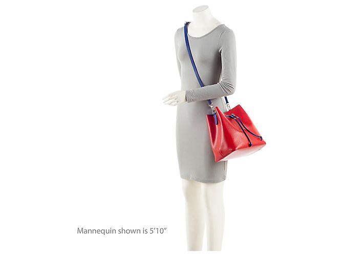 Néonoé Borsa a Spalla Neonoe in Pelle Epi Louis Vuitton Blu - vista 5