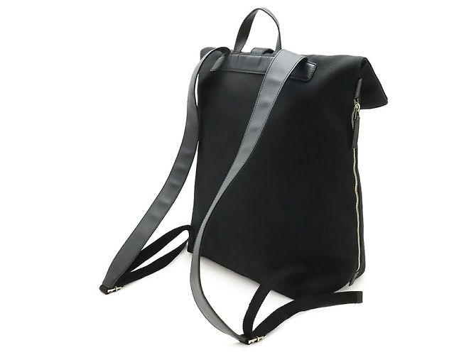 Gucci Techno Canvas Leder Rucksack Schwarz - Ansicht 2