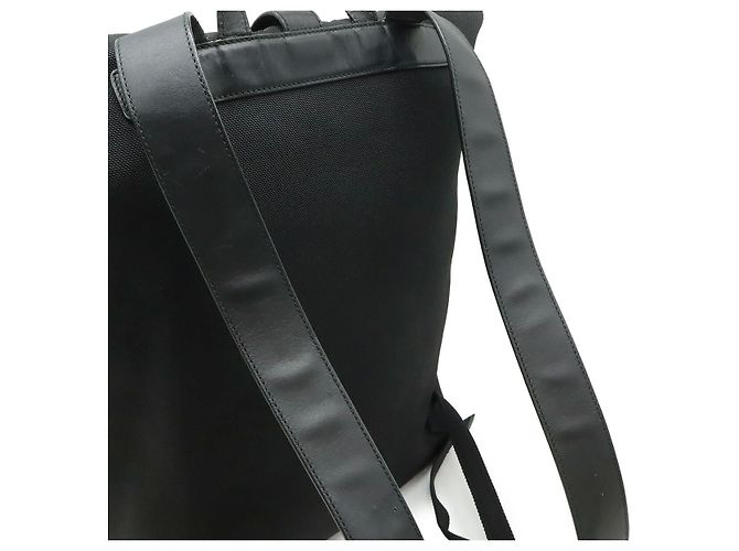 Gucci Techno Canvas Leder Rucksack Schwarz - Ansicht 5