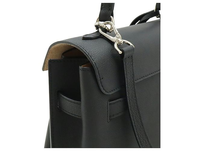 Borsa Lockme Ever BB in pelle di vitello morbida Louis Vuitton Nero - vista 5
