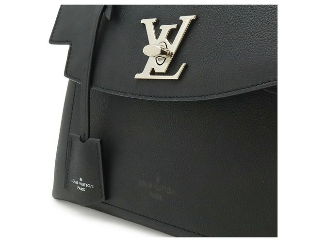 Borsa Lockme Ever BB in pelle di vitello morbida Louis Vuitton Nero - vista 9
