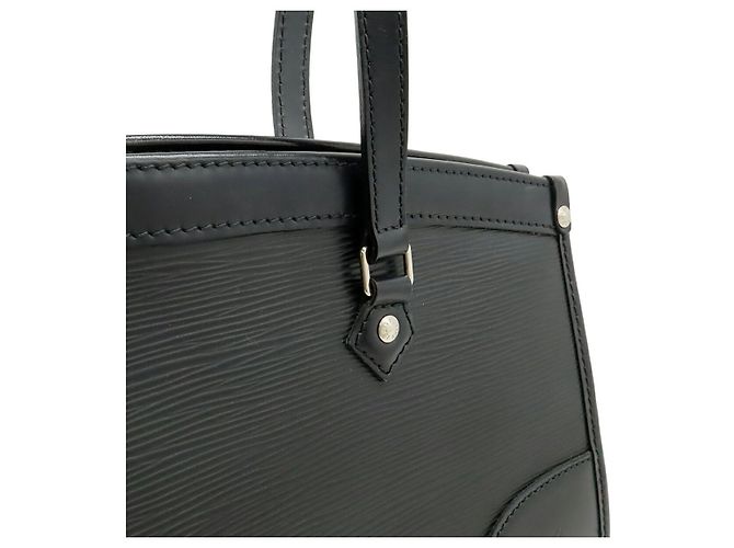 Borsa a Spalla Madeleine Epi Louis Vuitton Nero - vista 7