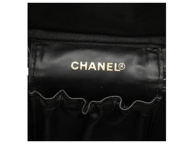 Borsa Vanity in Caviar di Chanel Nero - vista 5