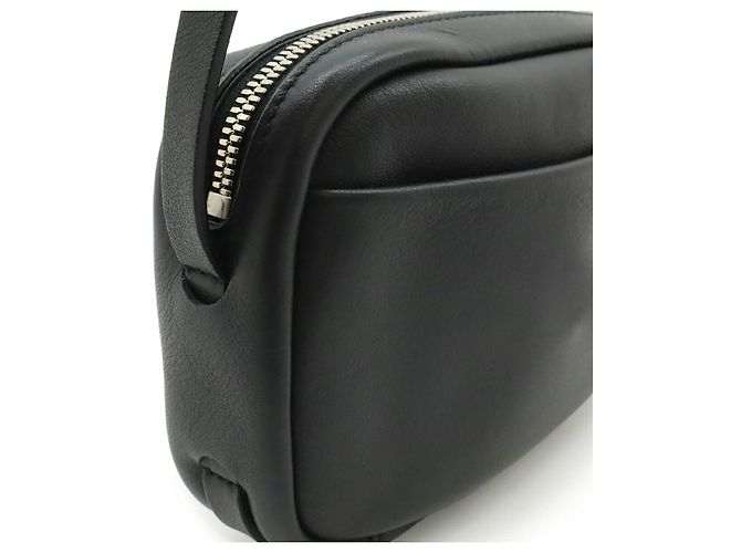Borsa a Spalla in Pelle Balenciaga Everyday Nero - vista 4