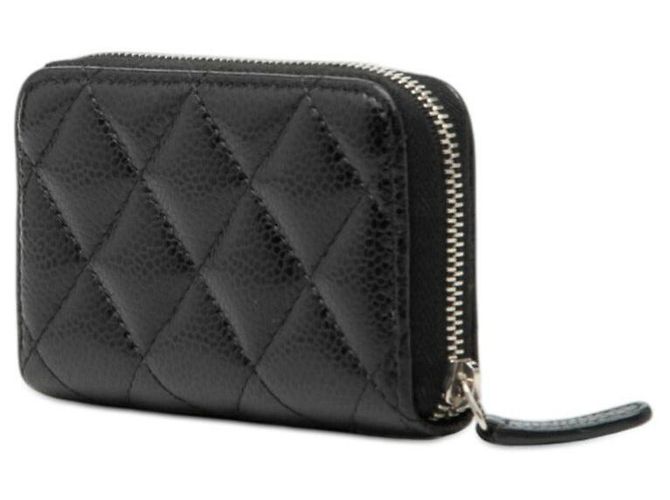 Monedero matelassé clásico de Chanel Negro - vista 2