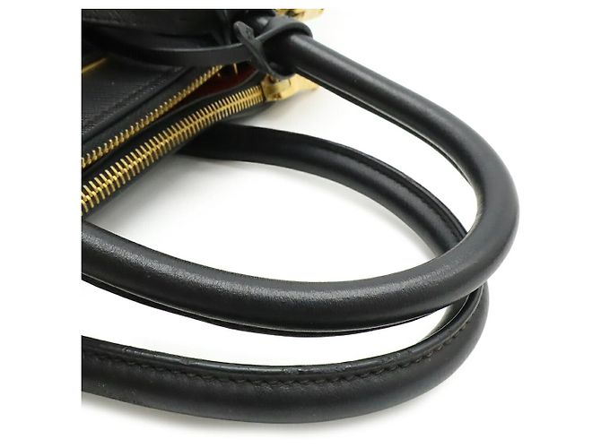Borsa a mano Prada Paradigm in pelle Saffiano Nero - vista 6