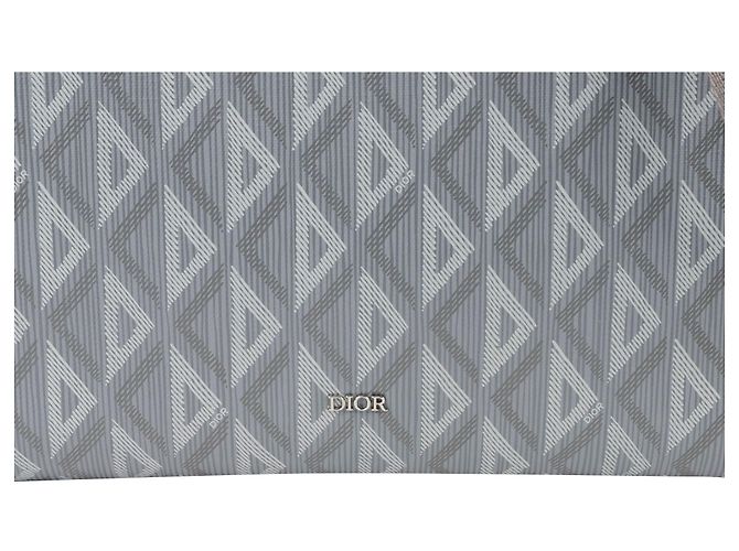 Dior Bolso cruzado de hombro con anillo Gris - vista 2