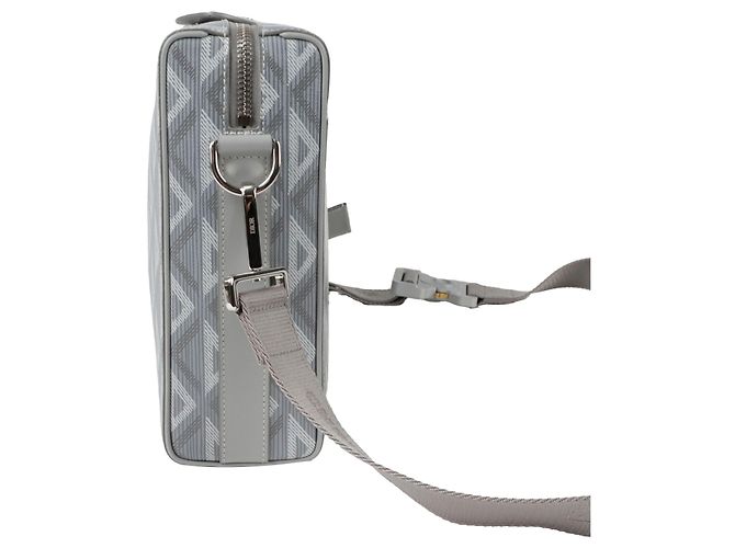 Dior Bolso cruzado de hombro con anillo Gris - vista 3