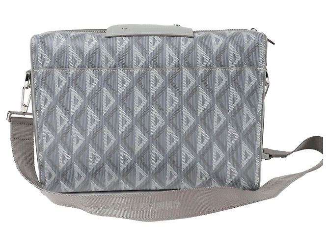 Dior Bolso cruzado de hombro con anillo Gris - vista 4