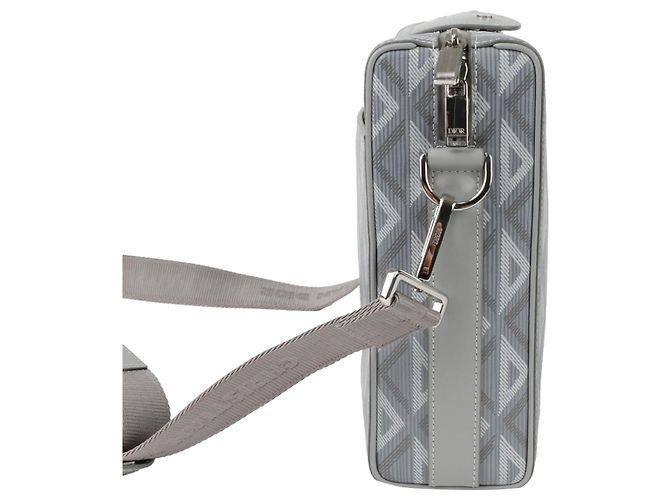 Dior Bolso cruzado de hombro con anillo Gris - vista 5