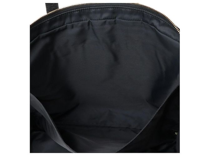 Maletín de nylon jacquard de la nueva línea de viaje de Chanel Negro - vista 8