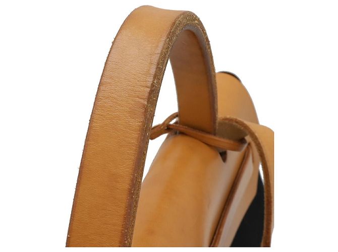 Sac 2 en 1 Herbag PM en toile d'Hermès Noir - vue 4