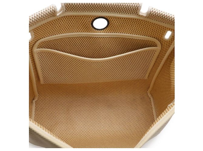 Sac 2 en 1 Herbag PM en toile d'Hermès Noir - vue 9