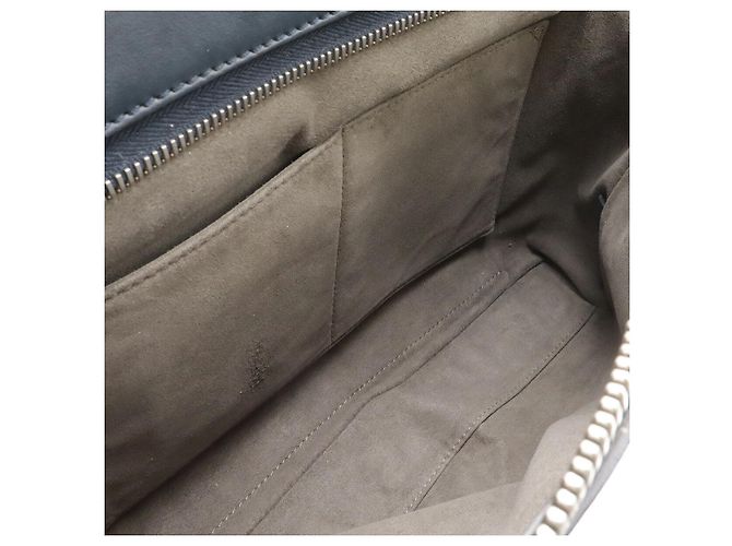Sac à main Fendi Dotcom en cuir 2WAY Bleu - vue 6