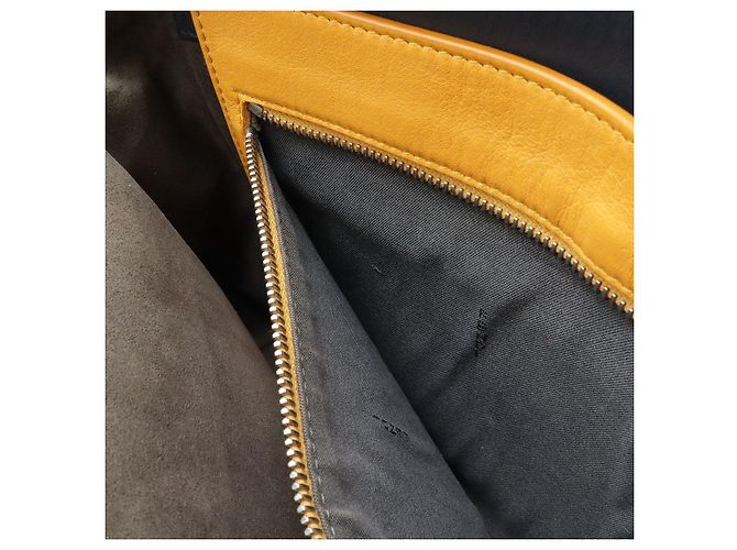 Sac à main Fendi Dotcom en cuir 2WAY Bleu - vue 9