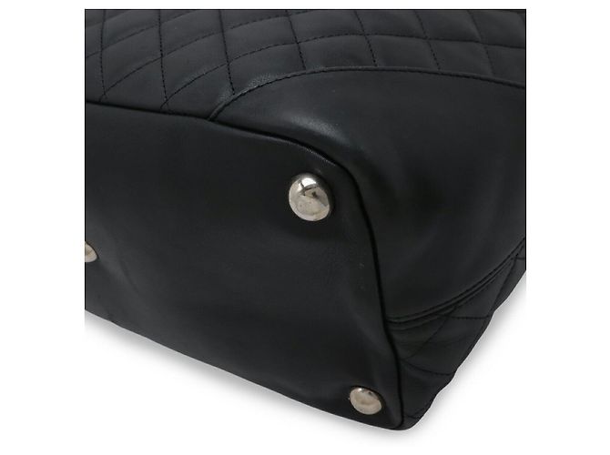 Große Tote Bag Chanel Cambon Line Coco Mark Schwarz - Ansicht 3