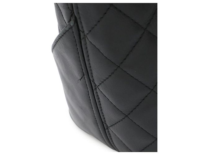 Große Tote Bag Chanel Cambon Line Coco Mark Schwarz - Ansicht 4