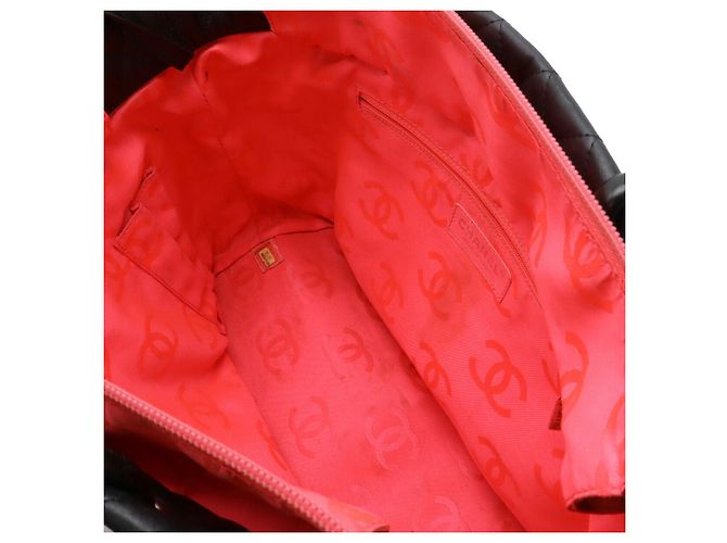 Große Tote Bag Chanel Cambon Line Coco Mark Schwarz - Ansicht 6