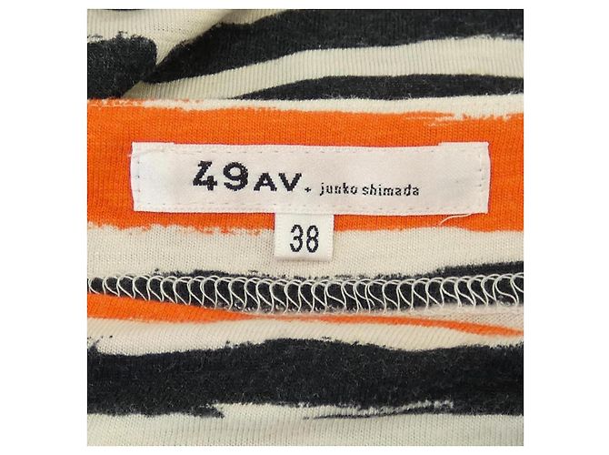 Autre Marque 49AV.junko shimada Top Negro Beige Naranja - vista 4