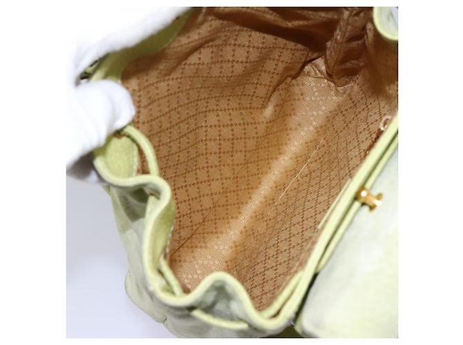 Gucci Gucci bamboo daim mini Grün - Ansicht 5