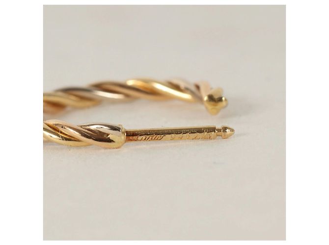 Orecchini a mezza cerchio Twist di Cartier D'oro - vista 4
