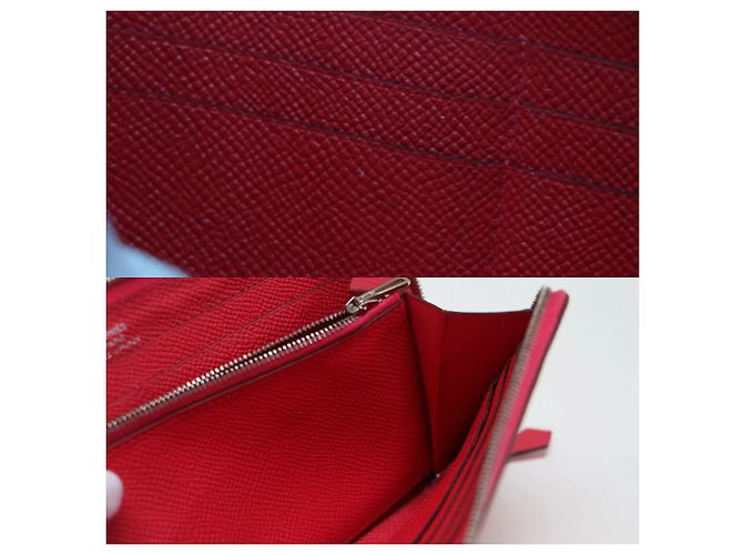 Hermès HERMES Portafoglio Lungo Azap Classico Rosa - vista 9
