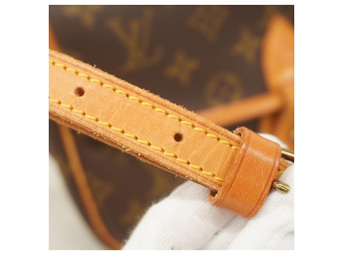 Borsa a Spalla Gibeciere PM Monogramma Louis Vuitton Marrone - vista 10