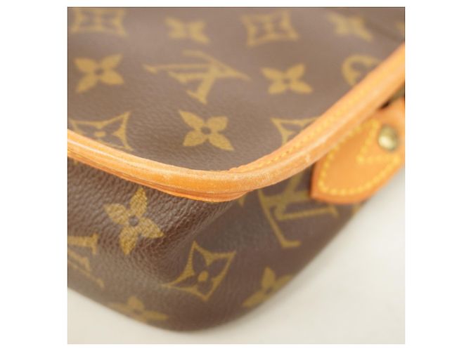 Borsa a Spalla Gibeciere PM Monogramma Louis Vuitton Marrone - vista 11