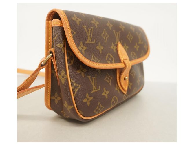 Borsa a Spalla Gibeciere PM Monogramma Louis Vuitton Marrone - vista 2