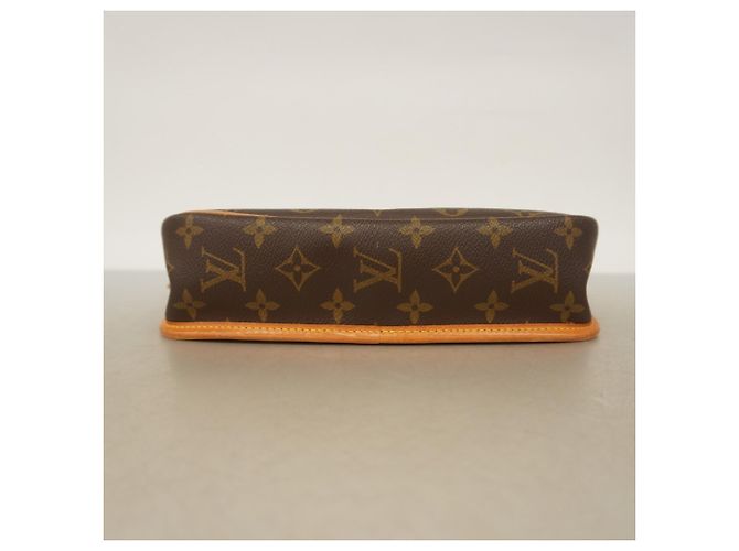 Borsa a Spalla Gibeciere PM Monogramma Louis Vuitton Marrone - vista 3