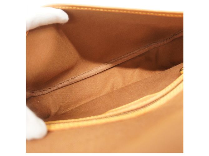 Borsa a Spalla Gibeciere PM Monogramma Louis Vuitton Marrone - vista 4