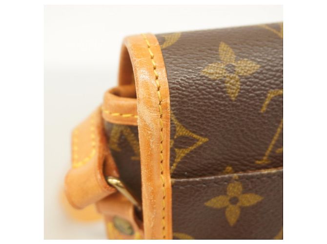 Borsa a Spalla Gibeciere PM Monogramma Louis Vuitton Marrone - vista 8