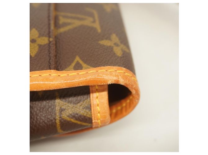 Borsa a Spalla Gibeciere PM Monogramma Louis Vuitton Marrone - vista 9