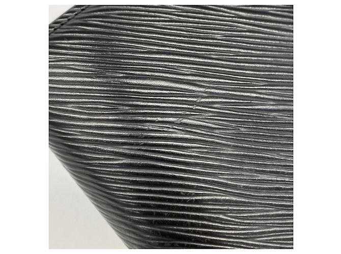 Cartera Larga Twist de Cuero Epi Louis Vuitton Negro - vista 9