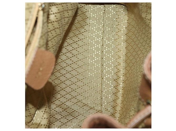 Gucci Vintage Bamboo Camoscio e Pelle Marrone - vista 5